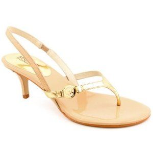 Michael Kors Women's Bridget Kitten Heel Sandals